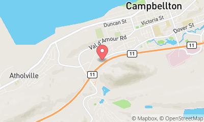 map, Restigouche Toyota