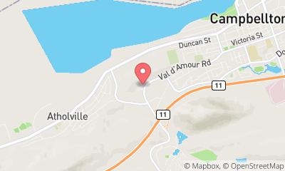 map, Campbellton Auto Direct