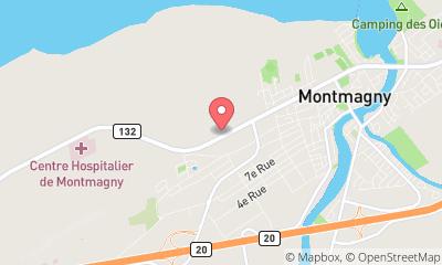 map, Montmagny Nissan