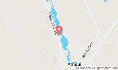 map, Automobile Villeneuve Amqui
