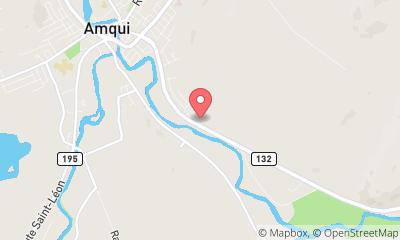 map, Garage Service De Remorquage J M Villeneuve Inc