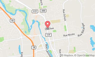 map, Auto Bonjour Saint-Jérôme