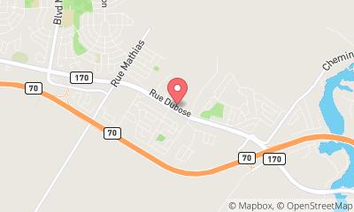 map, Evolution-X Jonquière inc.