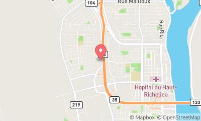 map, Dupont Ford Service