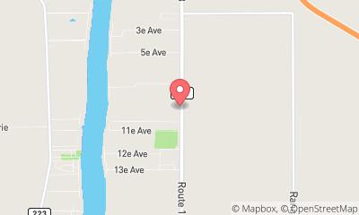 map, Pièces d'Auto du Haut Richelieu Inc