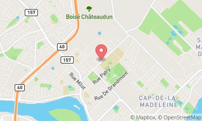 map, Motos Thibault Mauricie (1992) Inc.