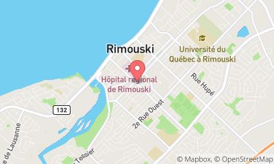 map, Volvo Rimouski