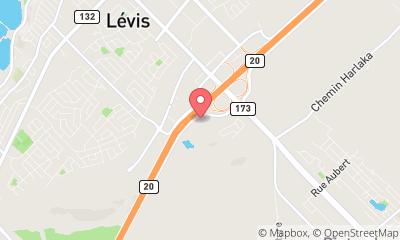 map, Camions Sterling De Levis Inc