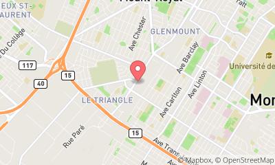 map, BMW Montréal Centre