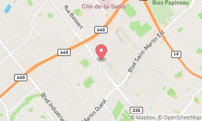 map, Laval Hino