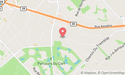 map, T.M.S Truckmasters Ltd. Boucherville