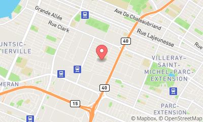map, REMORQUAGE 24/24 montreal