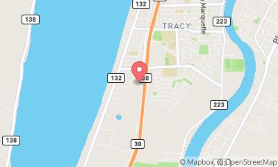 map, Groupe Thomas Marine - Sorel