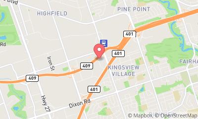 map, Woodfield Canada Inc - Toronto