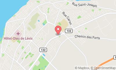 map, Carstar Levis - Centre Auto Labrie