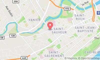 map, Centre Technique Marc et Michel