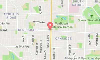 map, Granville Toyota - 41st Ave Parts Department