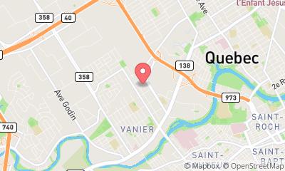 map, Ebike Universe Québec City