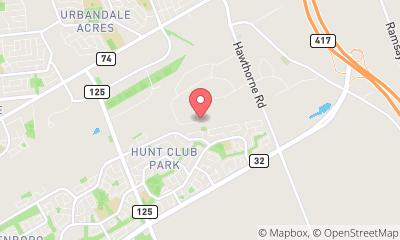 map, Bytown Motorcycle Repair