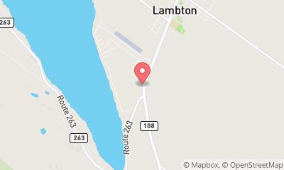 map, Lacroix Sports Nautique Inc