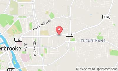 map, Service Auto Speedy Sherbrooke Est