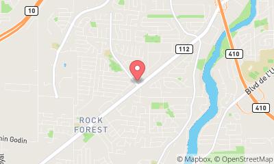 map, Auto Centre Rock Forest