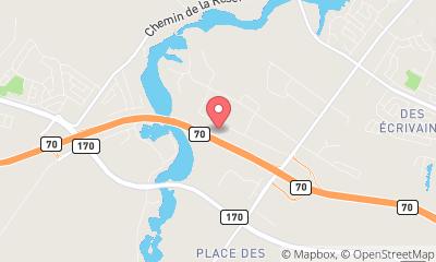 map, Toromont Cat (Québec)