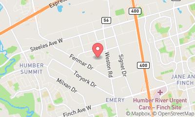 map, Toronto Used Car Sales TUCS
