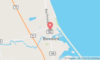 map, Mécanic X-Pert Beresford Ltd