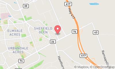 map, Ottawa Metro Towing & Recovery