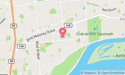 map, Gatineau Mobile Truck & Trailer Repair