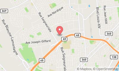 map, NAPA Pièces d'auto - Pièces d'autos CPR inc.