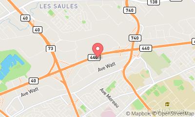 map, Edgar Blondeau Inc.