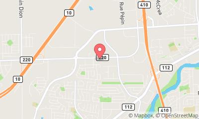 map, Centre d'inspection automobile CAA-Québec