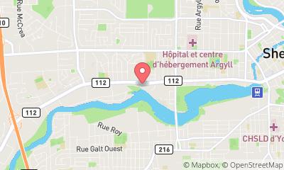 map, Lave-Auto Sherbrooke