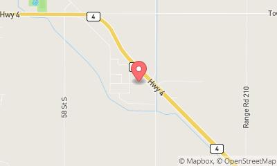 map, Lethbridge Auto Parts