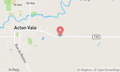 map, Centre Du Camion Acton Inc