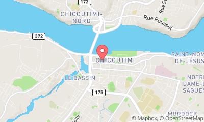 map, NAPA Pièces d'auto - NAPA Chicoutimi