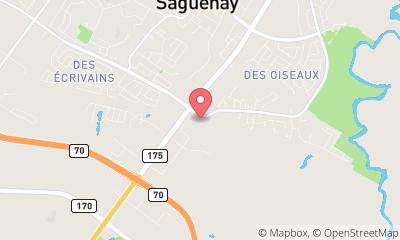 map, Point S - Tires And Mechanical Service Inc. Potvin