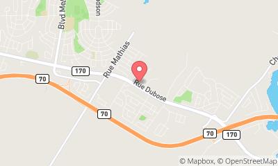 map, Point S - R Guay The Tires Ltd.