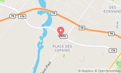 map, Brandt Tractor Ltd.