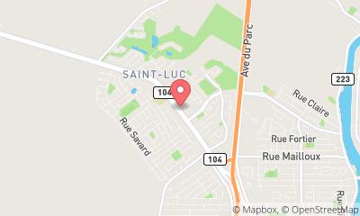map, NAPA AUTOPRO - St-Luc Auto Service Inc
