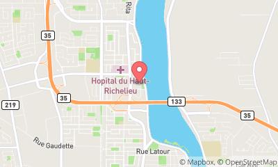 map, Canadian Tire