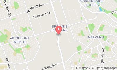 map, Advantage Car & Truck Rental - Markham (Scarborough)