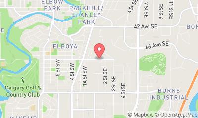 map, Calgary Auto Repair Services