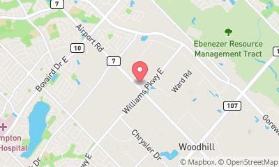 map, Valvoline Oil Change Rust Proofing Brampton