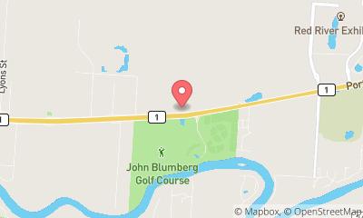 map, Fedoruk's Used Cars & Trucks