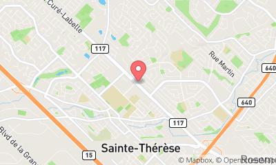 map, NAPA Pièces d'Auto - Ste-Thérèse
