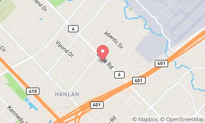 map, Wicked Campers Toronto