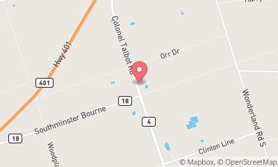 map, Flying M Truck Service